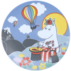 Mumin Flat Tallrik - Festligheter